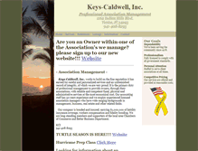 Tablet Screenshot of keys-caldwell.com